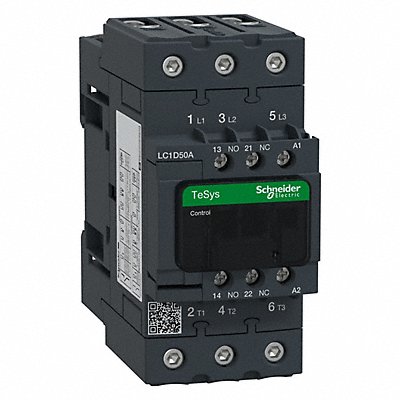 SCHNEIDER LC1D50AL7 G3476 IEC Magnetic Contactor NonReversing 200VAC