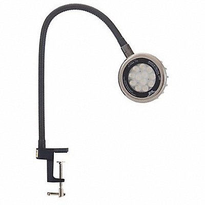 O.C. WHITE LEDCD2230120V Spot Light Gooseneck 18 W Black