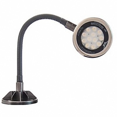 O.C. WHITE LEDMG1230120V Spot Light Gooseneck 18 W Black