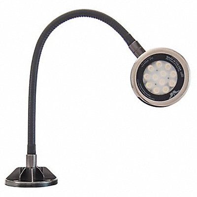 O.C. WHITE LEDSD1830120V Spot Light Gooseneck 18 W Black