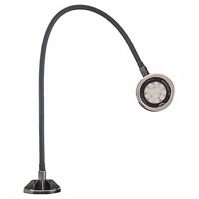 O.C. WHITE LEDSD3330120V Spot Light Gooseneck 18 W Black
