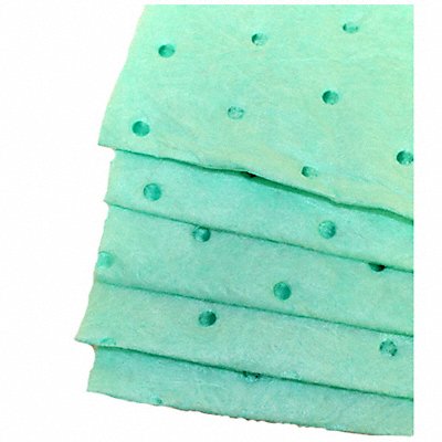 LABEXACT 45FG81 Bench Pad 19 x 15 PP Green PK50