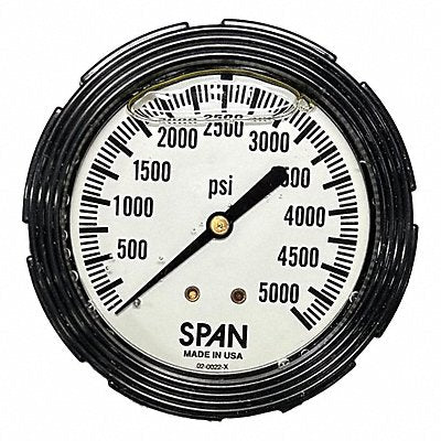 SPAN LFC2145000PSIGCERT Industrial Pressure Gauge