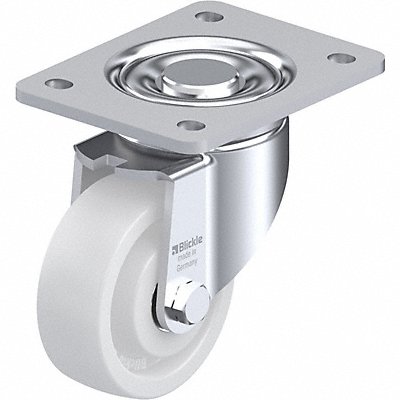 GRAINGER LHSPO100K3 Plate Caster Swivel 5 1/2mm H