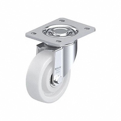 GRAINGER LHSPO125K3 Plate Caster Swivel 6 1/2 H