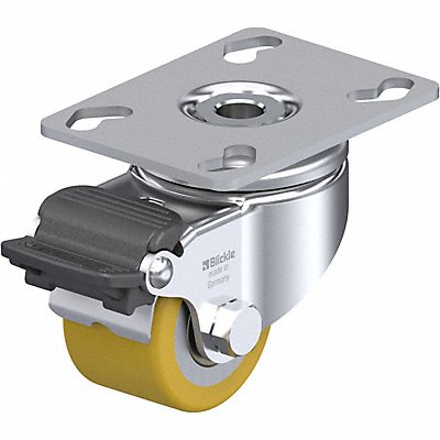 GRAINGER LKPAVSTH50KRA Plate Caster Swivel Polyurethane 2 7/8 H