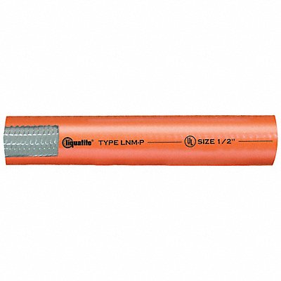 LIQUATITE LNMP12 Liquid Tight Conduit Orange