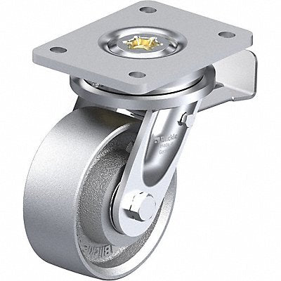 GRAINGER LOG127KST Plate Caster Swivel 6 11/16 H