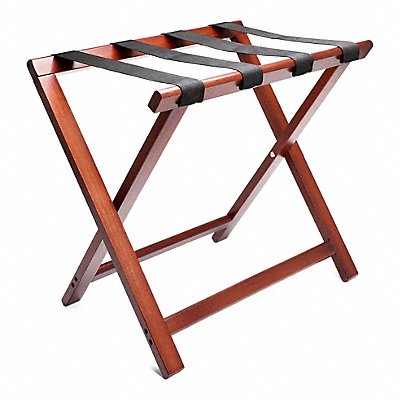HOSPITALITY 1 SOURCE LRWSTD01 Luggage Rack Wood 20 In H Holds 300 lb