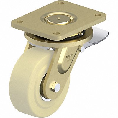 GRAINGER LSGSPO150K35ST Plate Caster Swivel 8 1/16 H