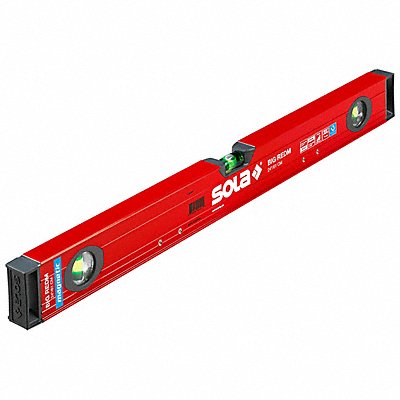 SOLA LSB24LM Box Beam Level Black/Red 24 in L