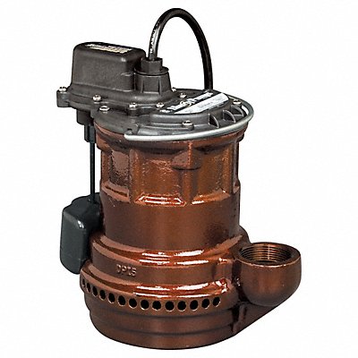 LIBERTY PUMPS 241 Submersible Sump Pump HP 1/4 115V 60 Hz