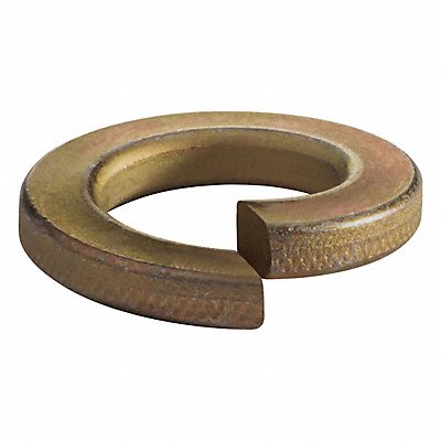 GRAINGER ZLWSH249 Split Lock Washer Steel #8 Silver PK50