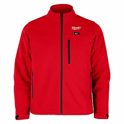 MILWAUKEE M100R212X Heated Jacket Men s Polyester Red 2XL