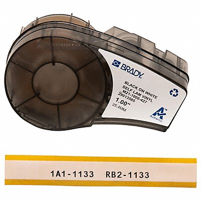BRADY M211000427 Label Cartridge Black/White