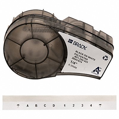 BRADY M21250423 Label Tape Cartridge Permanent Printer