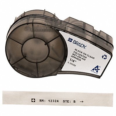 BRADY M21250430 Label Tape Cartridge Permanent Printer
