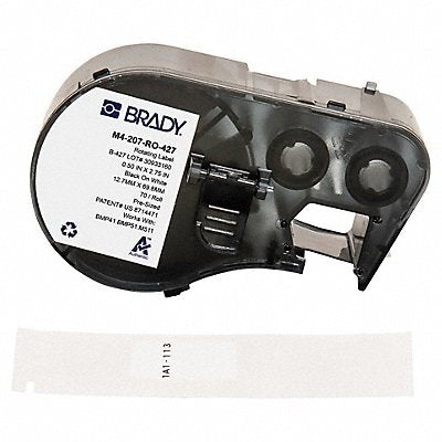 BRADY M4207RO427 Self-Laminating Label Matte 2 3/4 in H