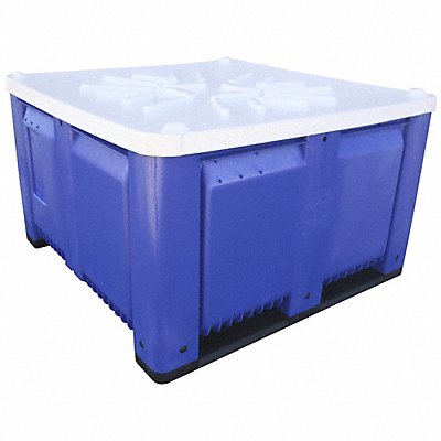 DECADE PRODUCTS M48L110 BlkCtrCvr White HDPE 48 in