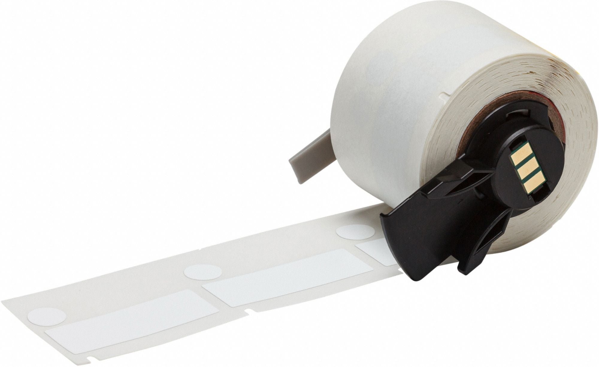 BRADY M6120499 Label Color White 1/2 W 1/2 H