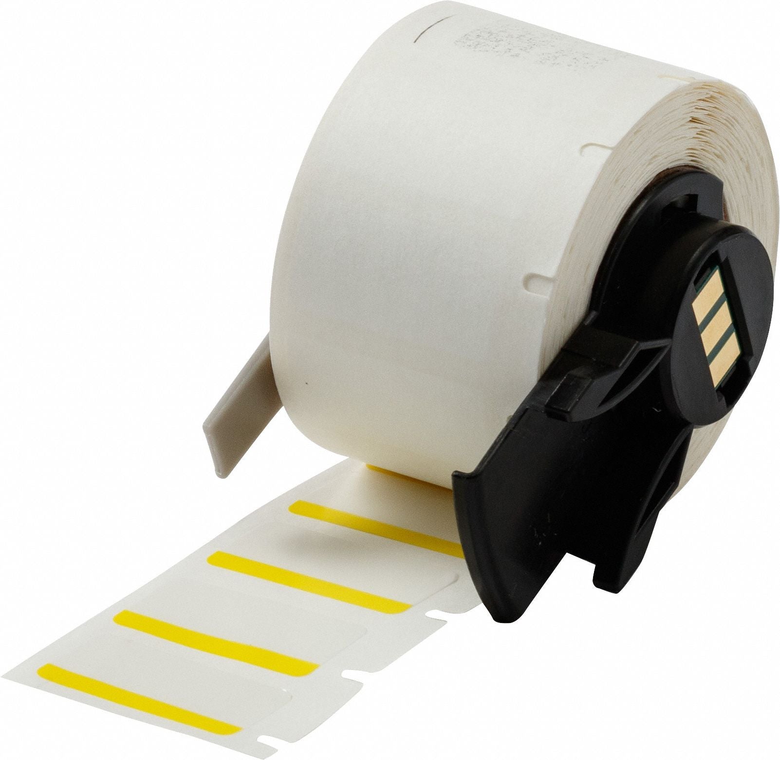 BRADY M617494YL Label Color White/Yellow 1/2 W 1/2 H