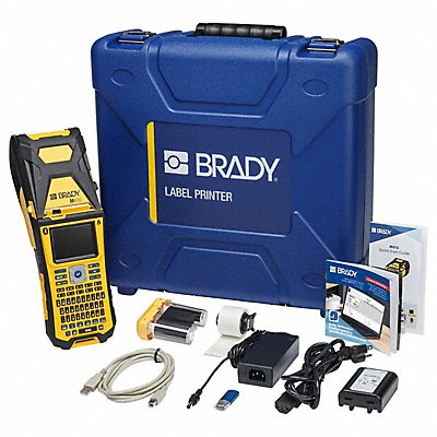 BRADY M610BPWID Portable Label Printers 4 1/4 W 3.1 lb