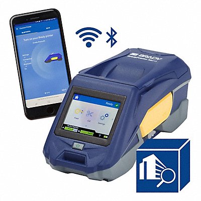 BRADY M611SFID Portable Label Printers 4 1/2 W 3.6 lb