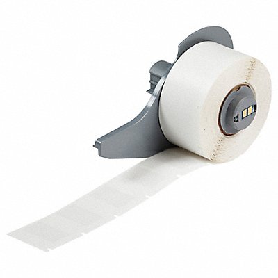 BRADY M7194272S Label Color Clear/White 1 W 1 H