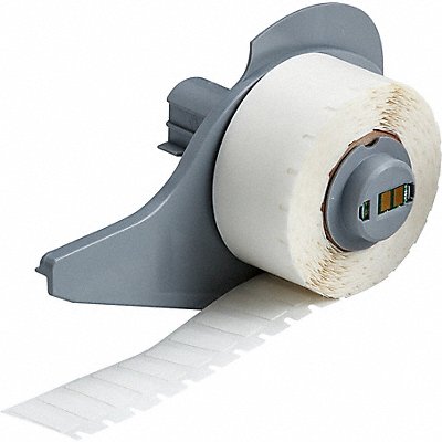 BRADY M710498 Label 1/4 in W White