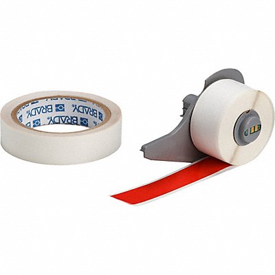 BRADY M71000483RDKT Label 1 in W Indoor Red