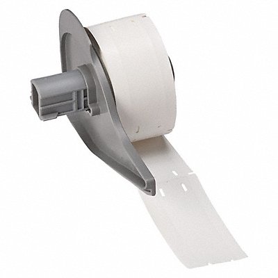 BRADY M712109 Tag Polyethylene White 49/64 W