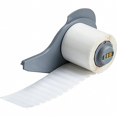 BRADY M728423 Label Color White 1/4 W 1/4 H