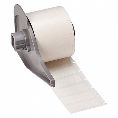 BRADY M729483 Label 1 1/2 in W White