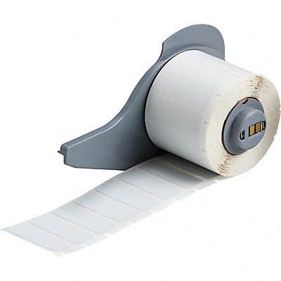BRADY M729486 Label 1 1/2 in W Light Grey