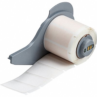 BRADY M730472 Label 1 1/2 in W White