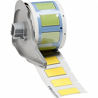 BRADY M73751342YL Sleeve 1 in W 41/64 in H Die-cut