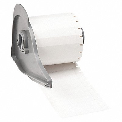 BRADY M740412 Tag 1 15/16 in W 3/8 in H White