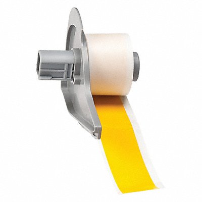 BRADY M7C1000595YL Label 1 in W Outdoor Yellow