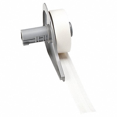BRADY M7C240498 Label 15/64 in W Indoor White