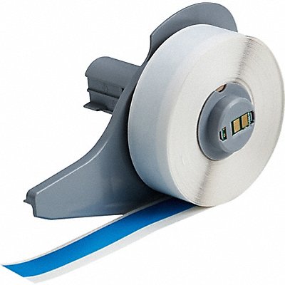 BRADY M7C500595LB Label 1/2 in W Outdoor Light Blue