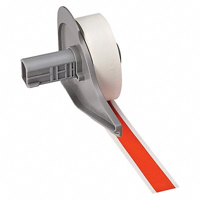 BRADY M7C500595OR Label 1/2 in W Outdoor Orange