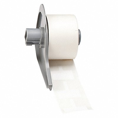 BRADY M71425FT Label 1 3/16 in W 25/32 in H White