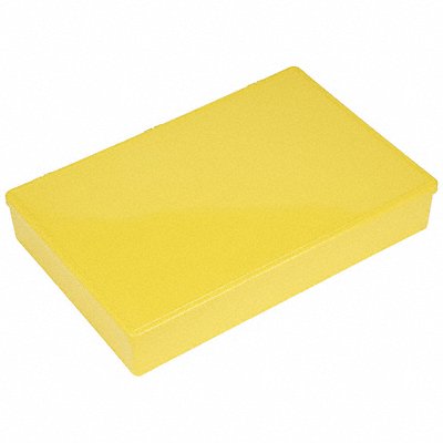 FLAMBEAU M812 K4972 Compartment Box Snap Clip Yellow 2 1/8 in