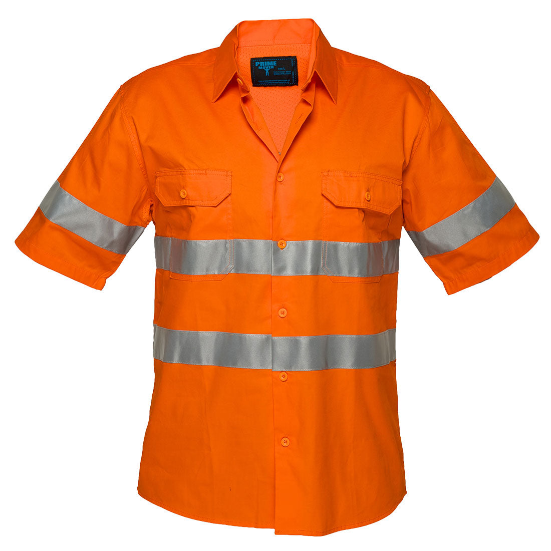 Portwest MA302 Hi-Vis Lightweight Short Sleeve Shirt with Tape