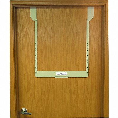 BOWMAN DISPENSERS MB450 Door Hanger Beige 29-1/2 in H