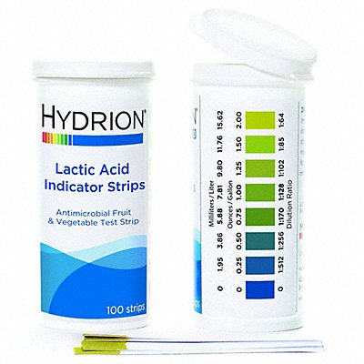 HYDRION LA200 Test 0-2 oz/gal Lactic Acid PK6