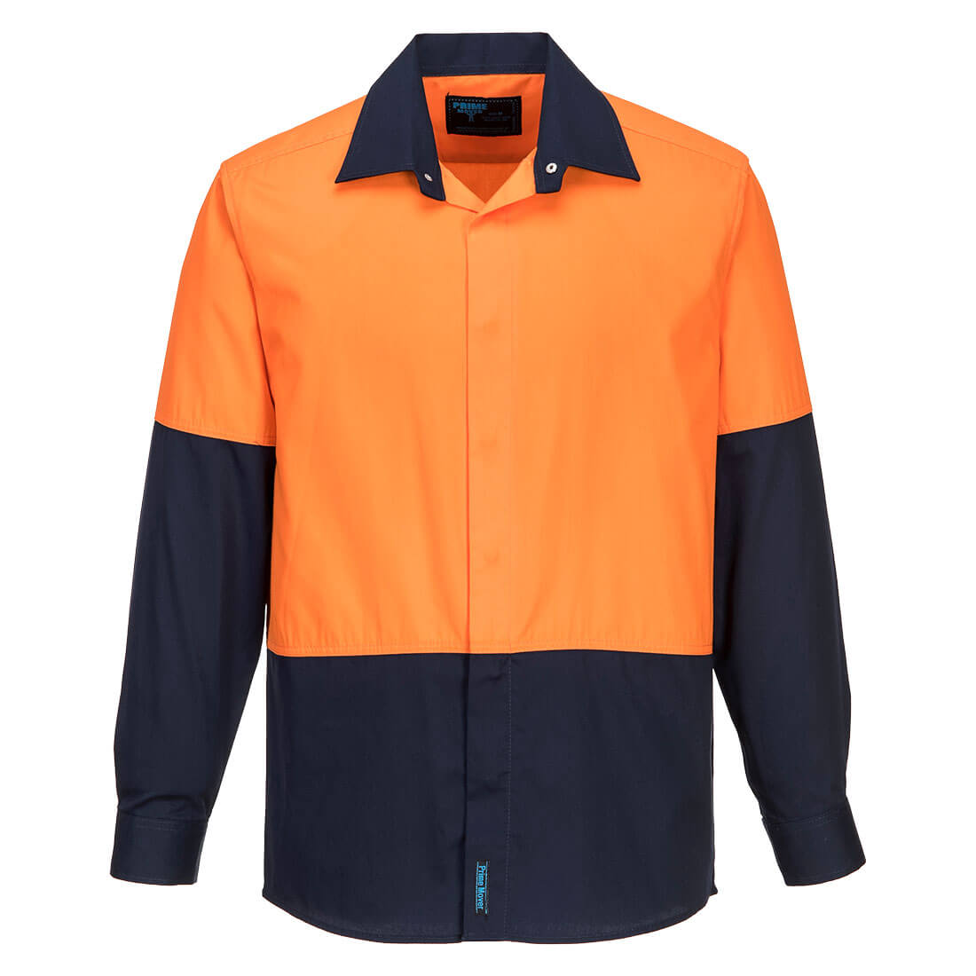Portwest MF150 Westport Hi-Vis Lightweight Contrast Class D Shirt L/S
