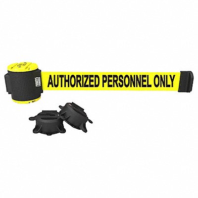 BANNER STAKES PL4109 Belt Barrier AutHorizontaled Personnel Only