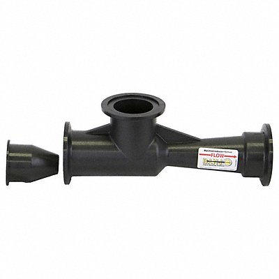 BANJO MHV220A Flange 2 Full Port Tee 10 1/2 L