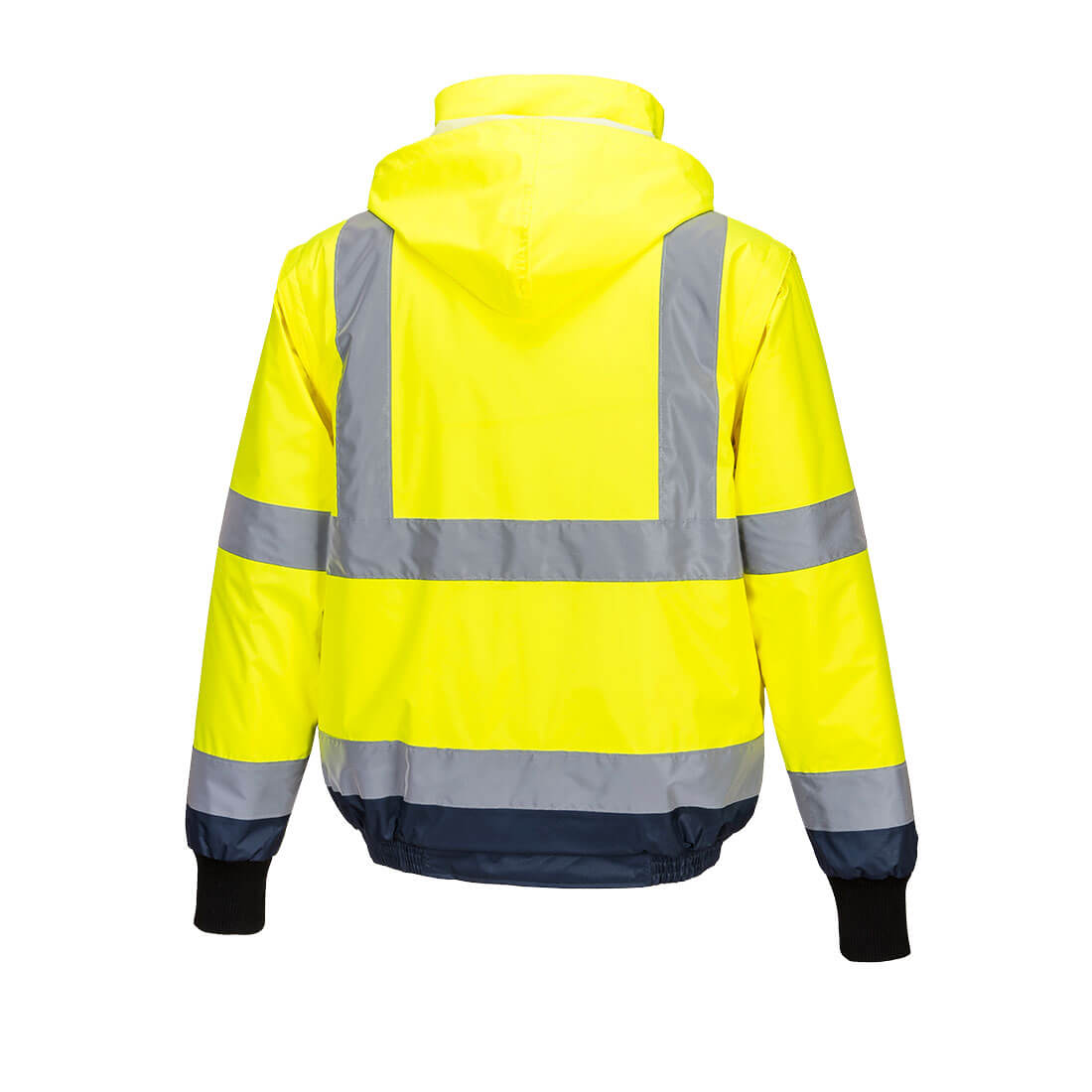 Portwest MJ464 Hi-Vis 2-in-1 Contrast Essential Bomber Jacket